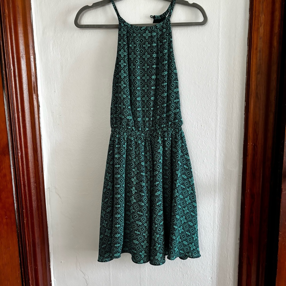 Banana Republic mini halter dress XXS petite